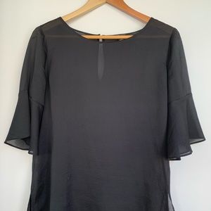 Ann Taylor black blouse